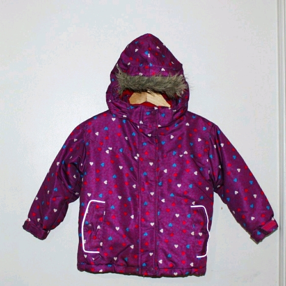 NorthPeak Girl Winter Jacket-  Size 5 (Purple) - Picture 1 of 8